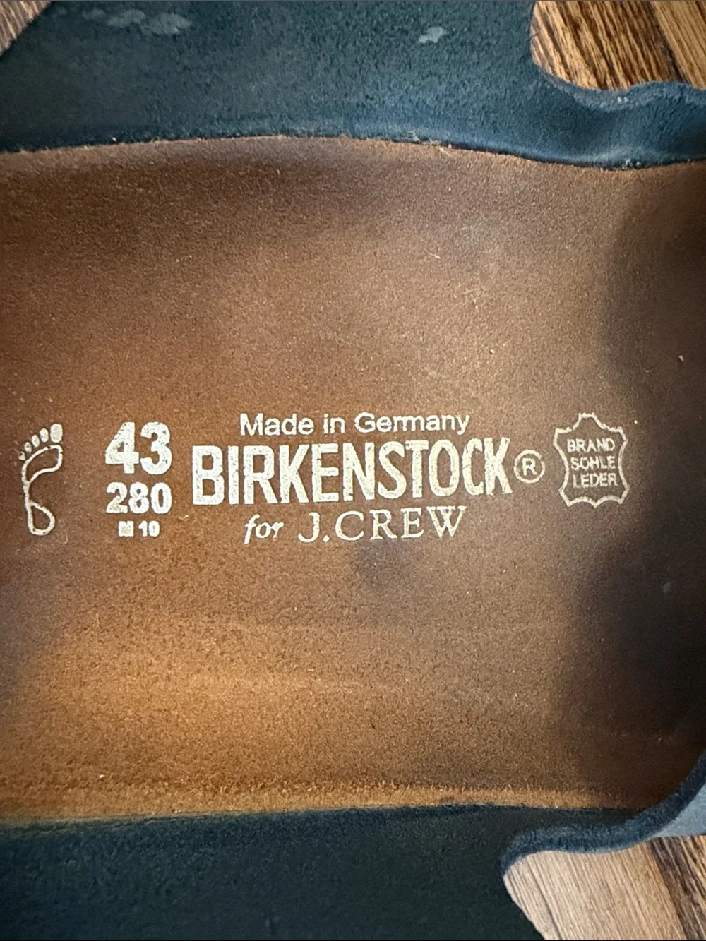 Birkenstock Two-Strap Sandals in Dark Blue - Picture 2 of 5